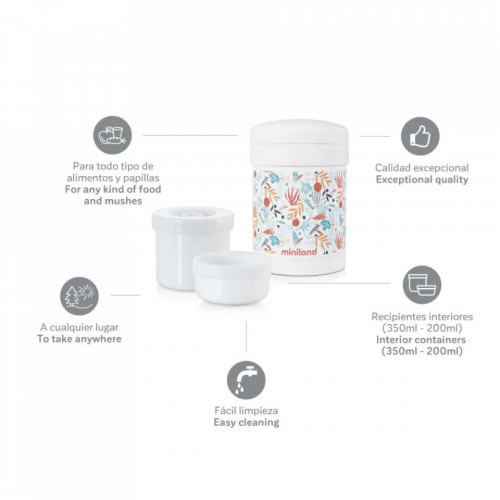 termos mancare solida700 ml miniland mediteranean 3 termos mancare solida700 ml miniland mediteranean 3