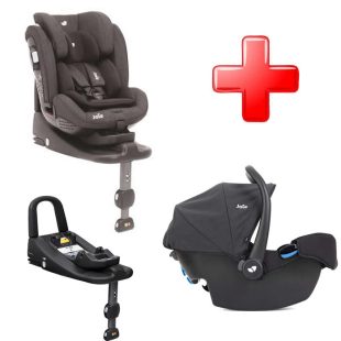 Pachet Joie Stages isofix si scoica Joie i-Snug