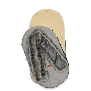 sac de iarna sensillo eskimo lana 100x46 cm gri 1