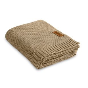 Paturica de bumbac si bambus Sensillo 100x80 cm beige