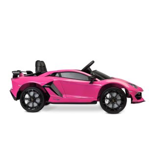 Masinuta electrica cu telecomanda Toyz Lamborghini Aventador SVJ 12V pink 1