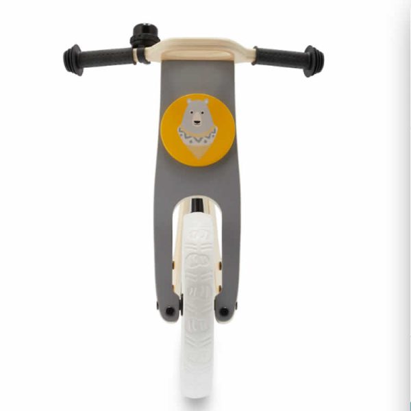 Bicicleta fara pedale Uniq Kinderkraft honey yellow 4