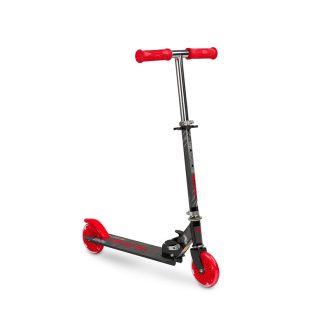 Scooter cu casca si cotiere si genunchiere Toyz TAURO red