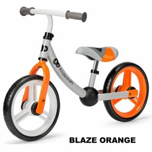 Bicicleta fara pedale Kinderkraft 2Way Next blaze orange
