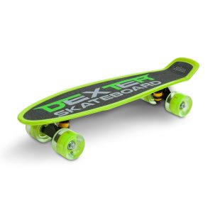 Skateboard cu casca si cotiere si genunchiere Toyz DEXTER verde 1