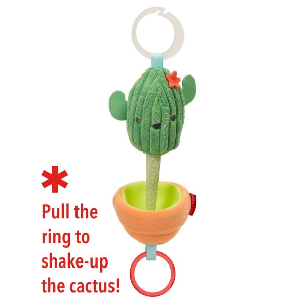 Jucarie zornaitoare pentru carucior Skip Hop Cactus 1