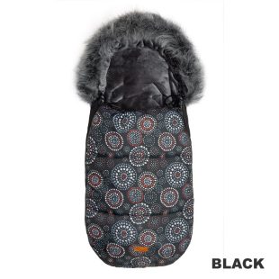 Sac de iarna Sensillo OLAF Fleece 100x45 cm Black