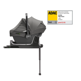 Pachet Scoica auto i-Size Nuna Pipa Next Granite si baza Nuna Next isofix i-Size