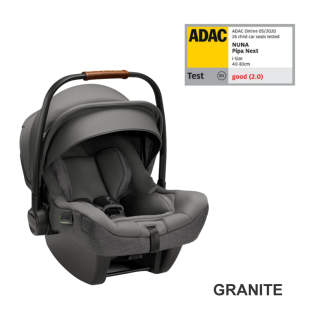 Scoica auto i-Size Nuna Pipa Next de la nastere - 83 cm Granite