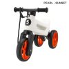Bicicleta fara pedale Funny Wheels SUPERSPORT 2 in 1 2022 Pearl - Sunset