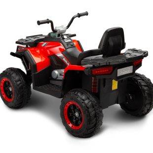 ATV electric pentru copii Toyz SOLO QUAD 4x4 2V cu telecomanda rosu 1