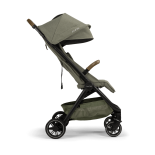 Carucior ultracompact cu pliere automata Nuna TRVL Pine 1