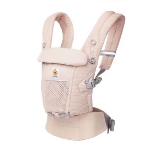 marsupiu ergobaby adapt soft flex mesh pink quartz