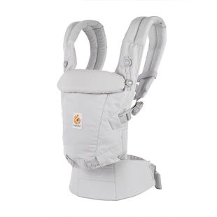 Marsupiu Ergobaby Adapt Soft Touch Cotton Pearl Grey