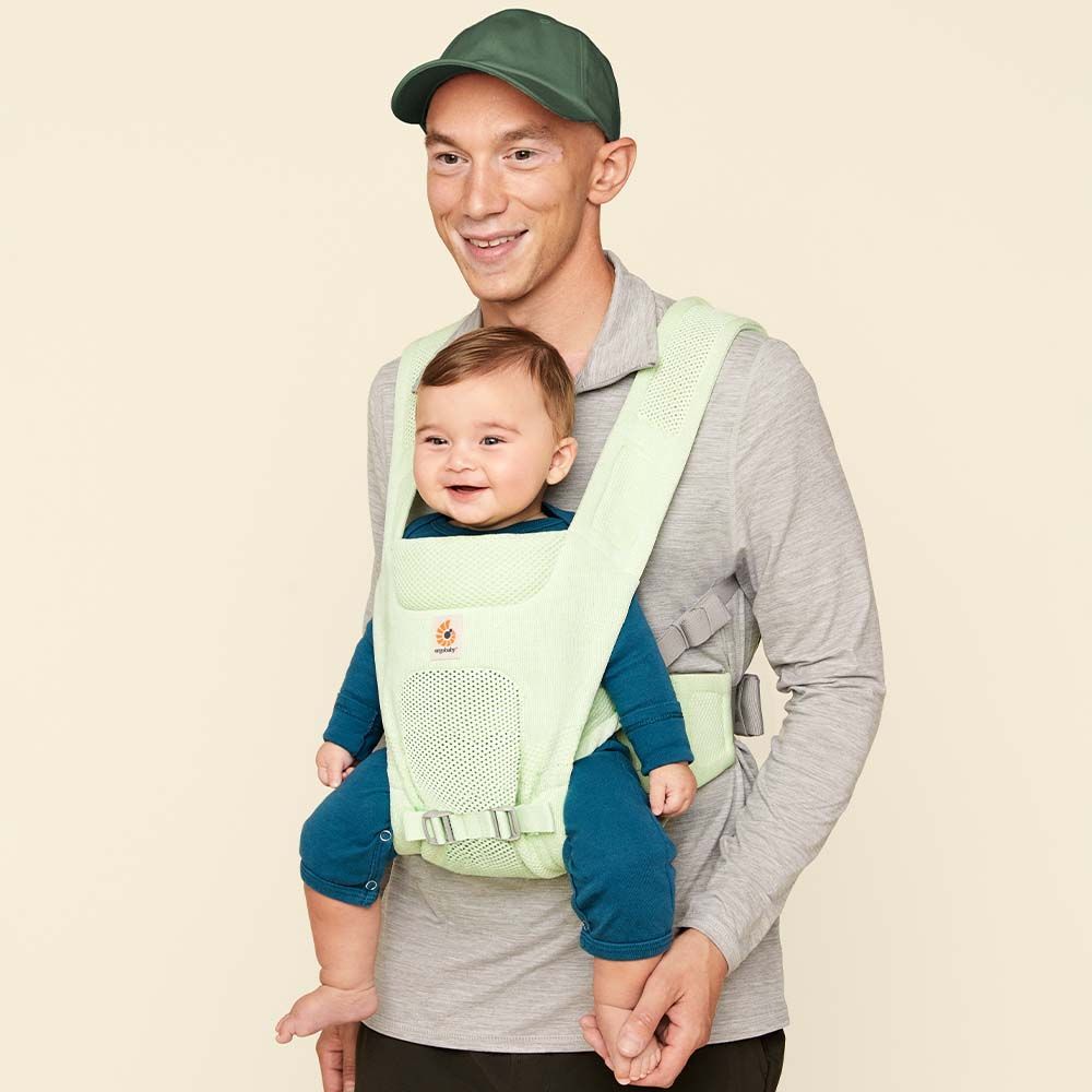 marsupiu ergobaby aerloom luminous mint 2 marsupiu ergobaby aerloom luminous mint 2