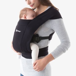 marsupiu ergobaby embrace pure black 1
