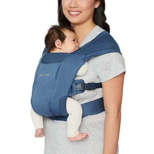 marsupiu ergobaby embrace soft air mesh blue 1