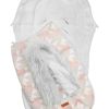 sac de iarna sensillo olaf fleece 100x45 cm pink mosaic 4