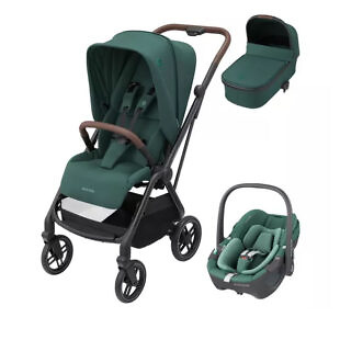 sistem 3 in 1 carucior maxi cosi leona2 ESSENTIAL green