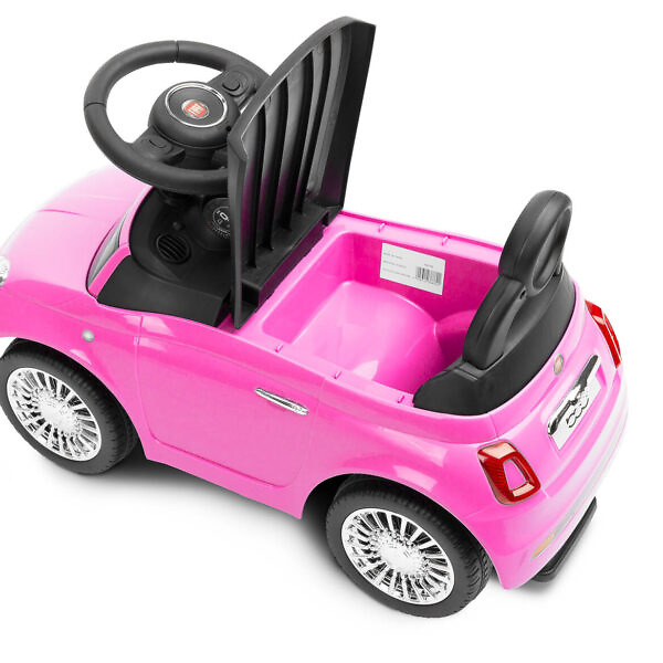 Jucarie ride on Toyz FIAT 500 roz 6