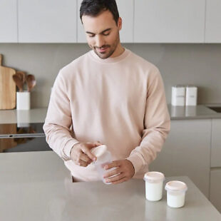 set 6 recipiente gradate 200 ml 250 ml 330 ml ermetice dolce candy 1