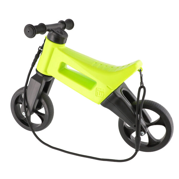 Bicicleta fara pedale Funny Wheels Rider SuperSport YETTI 3 in 1 Lime 17