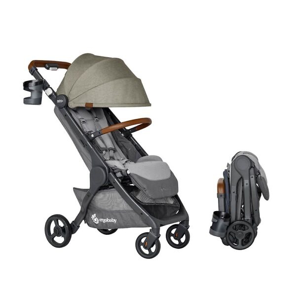 Carucior compact Metro+ Deluxe Ergobaby state green
