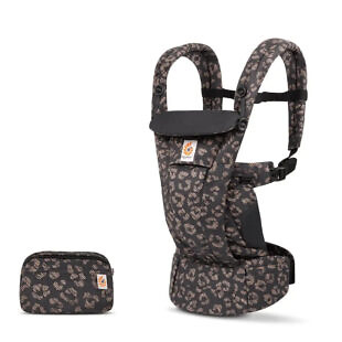 marsupiu ergobaby omni dream black leopard