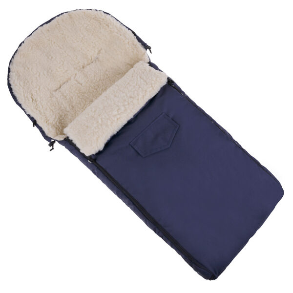 Sac de dormit impermeabil de lana Nativo Winter 110x40 cm bleumarin