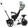 Tricicleta cu maner parental si scaun reversibil Toyz DASH khaki monstera 13