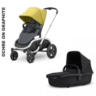 pacget 2 in 1 carucior hubb quinny ochreongraphite