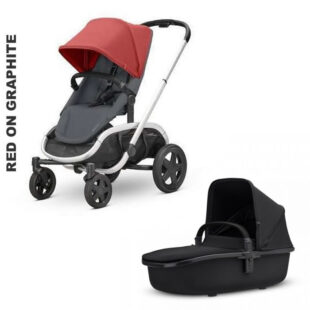 pachet 2 in 1 carucior hubb quinny redongraphite