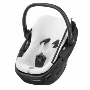 husa de vara scaun auto coral 360 maxi cosi natural white